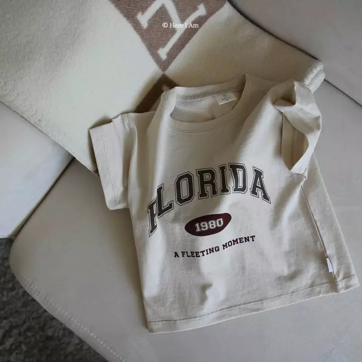 Here I Am - Korean Children Fashion - #minifashionista - Florida Tee - 3