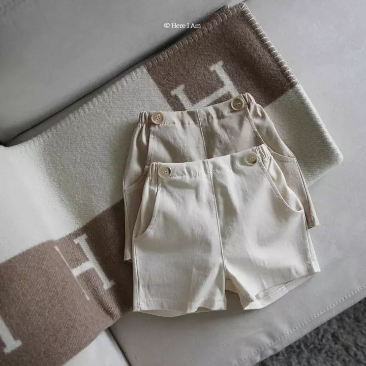 Here I Am - Korean Children Fashion - #prettylittlegirls - Summer Cremp Shorts - 10