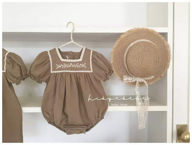 Hi Byebebe - Korean Baby Fashion - #babyclothing - Veronica Embroidery One-piece - 9