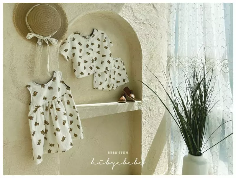 Hi Byebebe - Korean Baby Fashion - #babyclothing - Snow Flower Bear One-piece