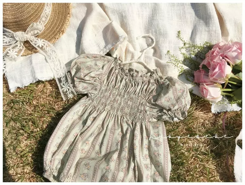 Hi Byebebe - Korean Baby Fashion - #babylifestyle - Elroy Smocking Bodysuit - 11