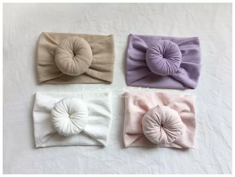 Hi Byebebe - Korean Baby Fashion - #smilingbaby - Bonbon Donut Hairbnad