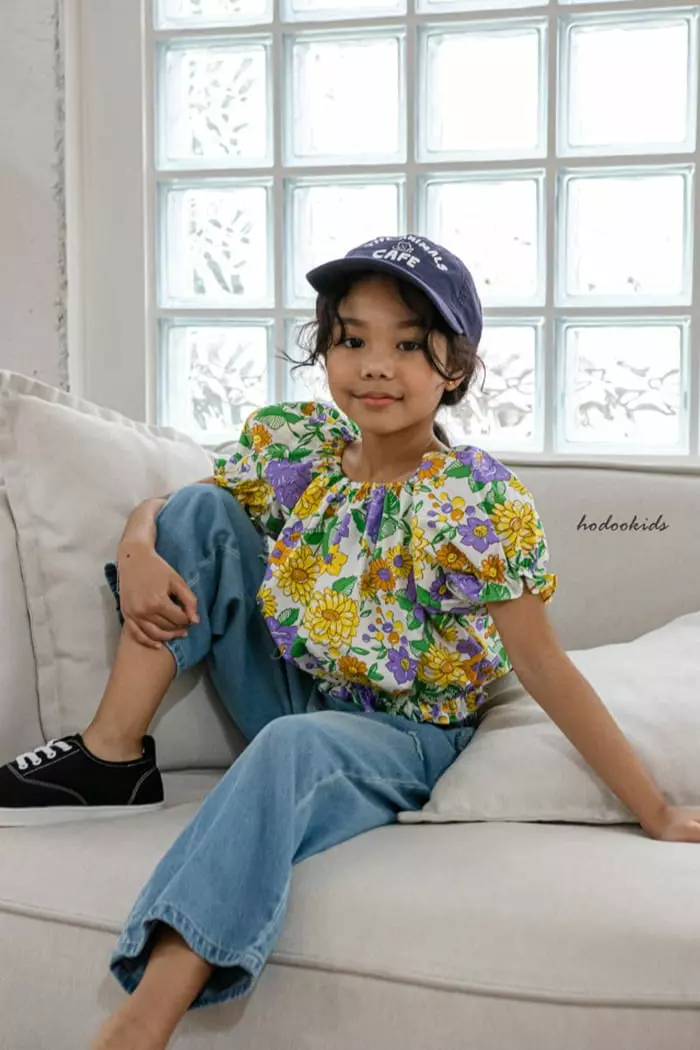 Hodoo - Korean Children Fashion - #kidzfashiontrend - Slit Jeans - 4