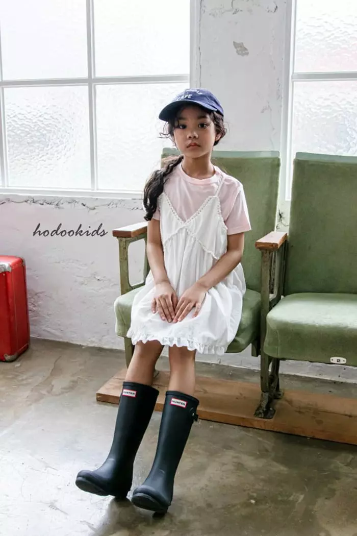Hodoo - Korean Children Fashion - #childofig - Bustier One-piece