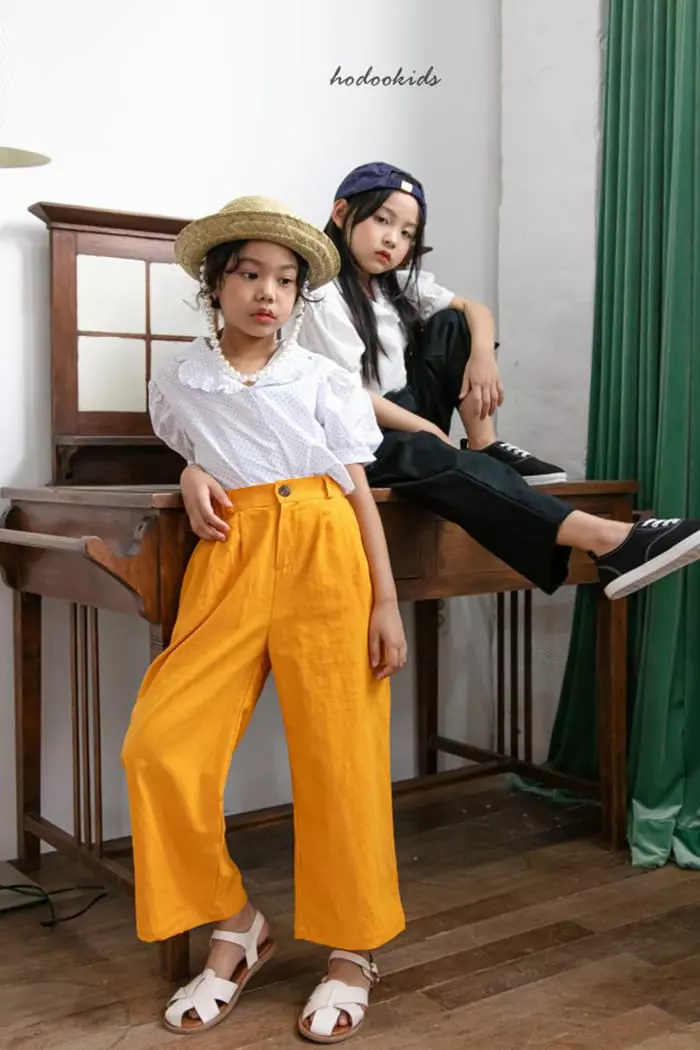 Hodoo - Korean Children Fashion - #fashionkids - Linen Pants