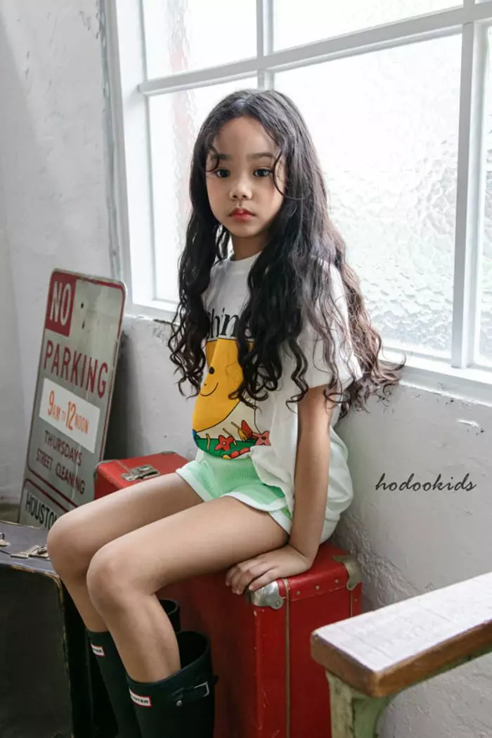 Hodoo - Korean Children Fashion - #stylishchildhood - Shine Tee - 3