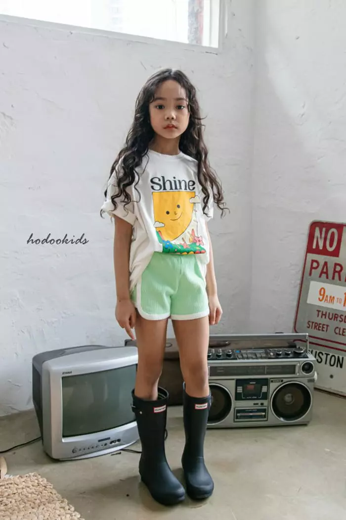 Hodoo - Korean Children Fashion - #todddlerfashion - Shine Tee