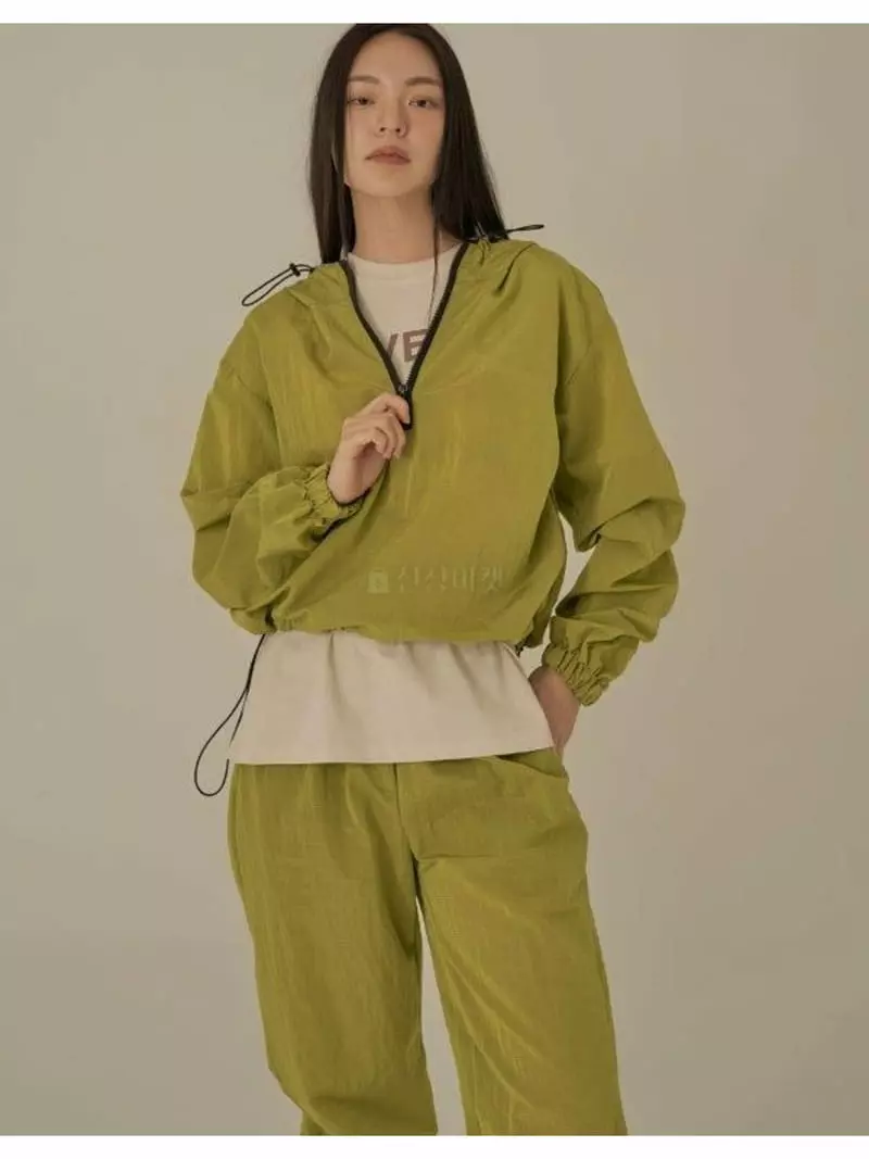Howl - Korean Women Fashion - #momslook - Metal Rip Jogger Pants - 2