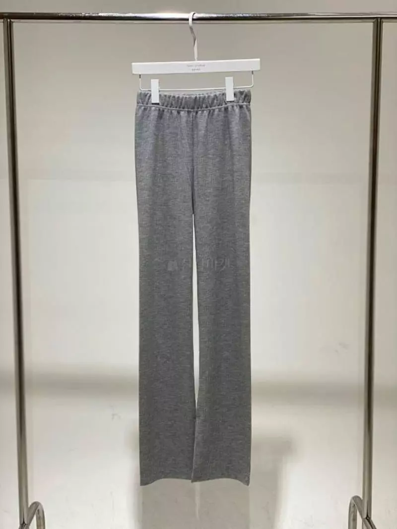 Howl - Korean Women Fashion - #momslook - Rib Side Slir Pants - 3