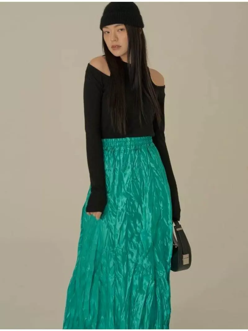 Howl - Korean Women Fashion - #momslook - Both Slit Long Sleeves Tee - 3