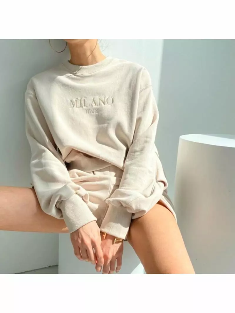 Howl - Korean Women Fashion - #momslook - Milano Sweatshirt