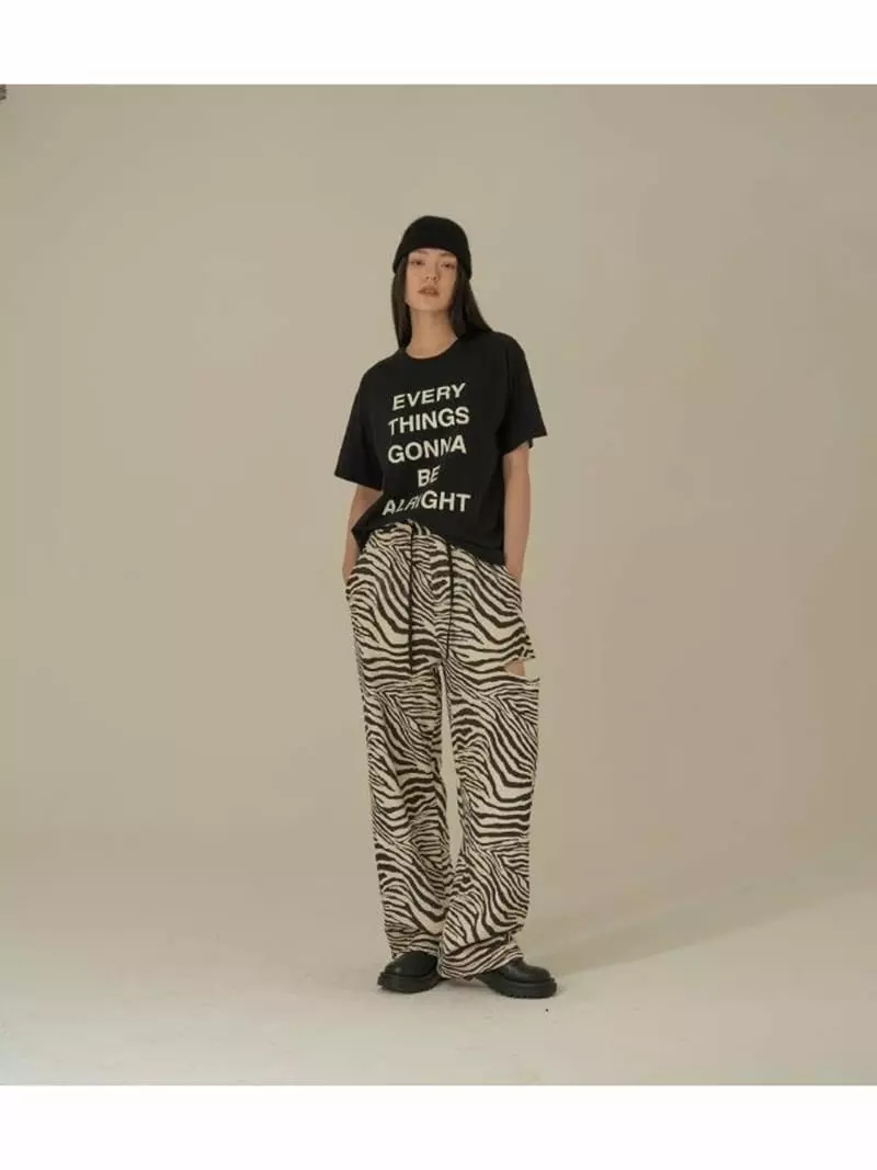 Howl - Korean Women Fashion - #thelittlethings - Zebra Slit Pants