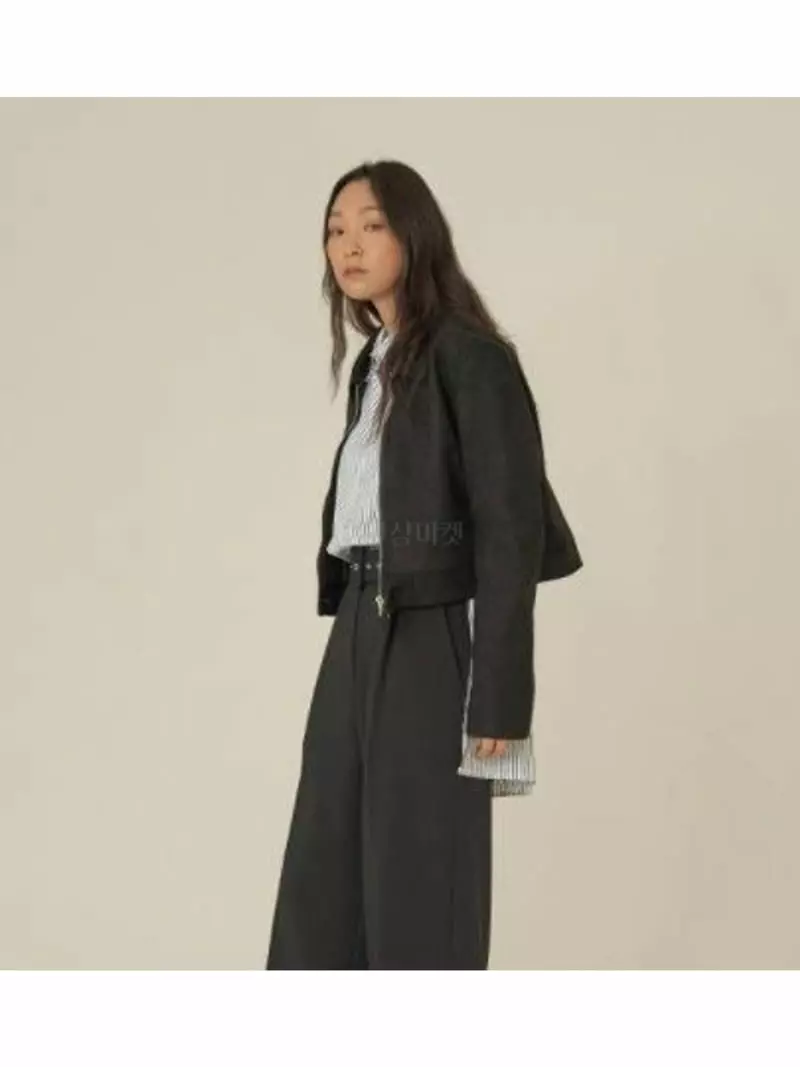Howl - Korean Women Fashion - #vintageinspired - Swead Short Jacket - 3