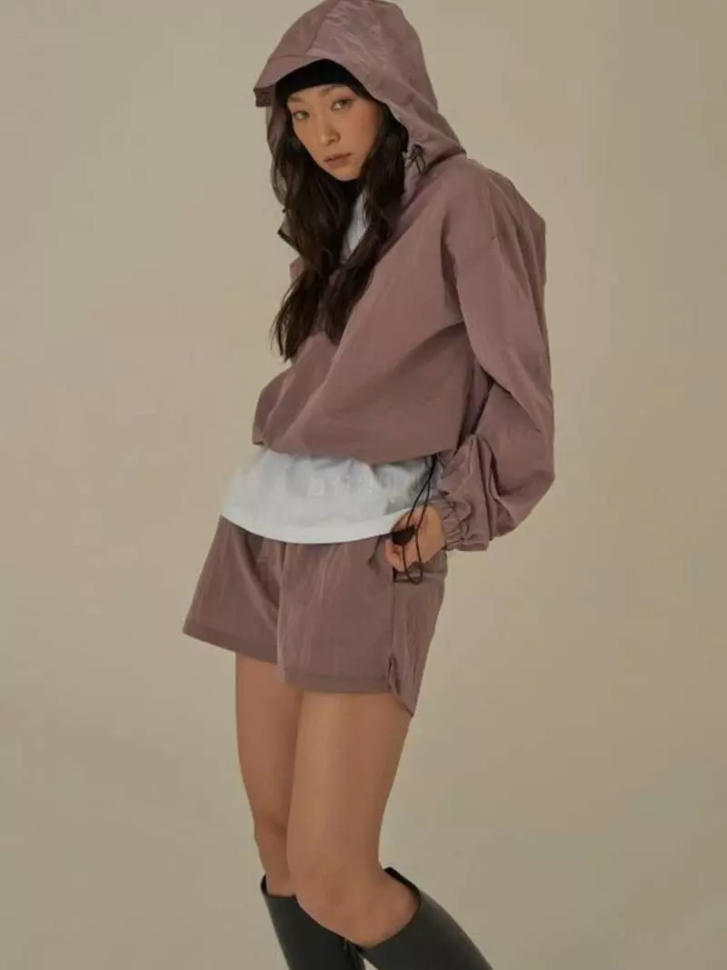 Howl - Korean Women Fashion - #womensfashion - Metal Half Zip-up Hoody