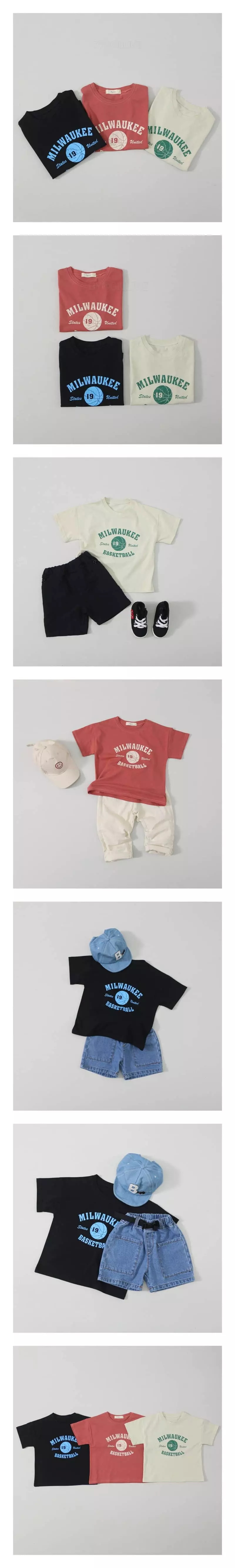 Hyvaa - Korean Children Fashion - #discoveringself - Basketball Tee