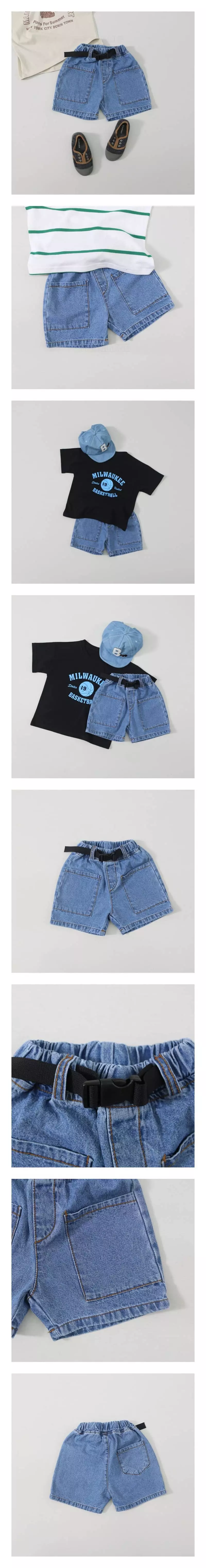 Hyvaa - Korean Children Fashion - #kidzfashiontrend - Buckle Jeans