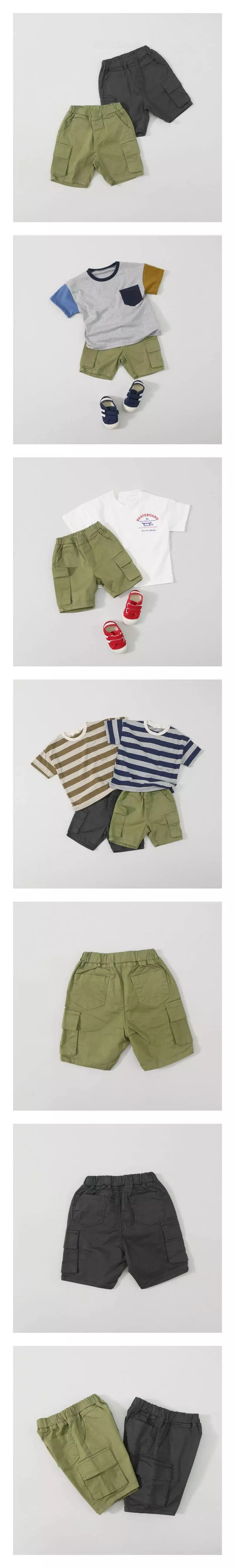 Hyvaa - Korean Children Fashion - #todddlerfashion - Work Cargo Span Pants
