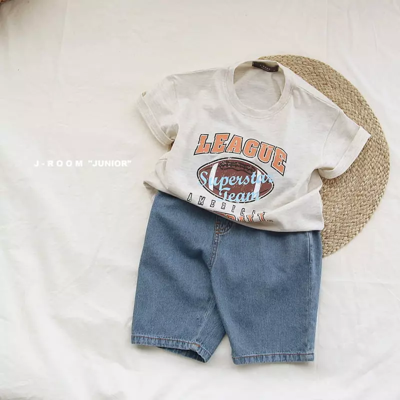 J-Room - Korean Children Fashion - #kidzfashiontrend - Football Tee - 4