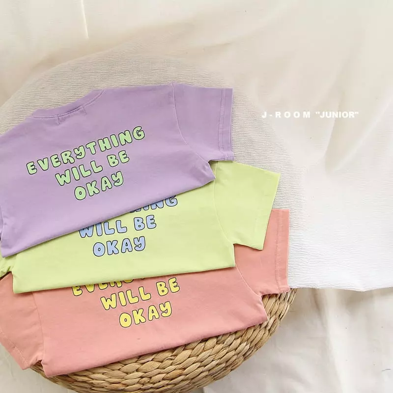 J-Room - Korean Children Fashion - #Kfashion4kids - Circle Lettering Tee - 3