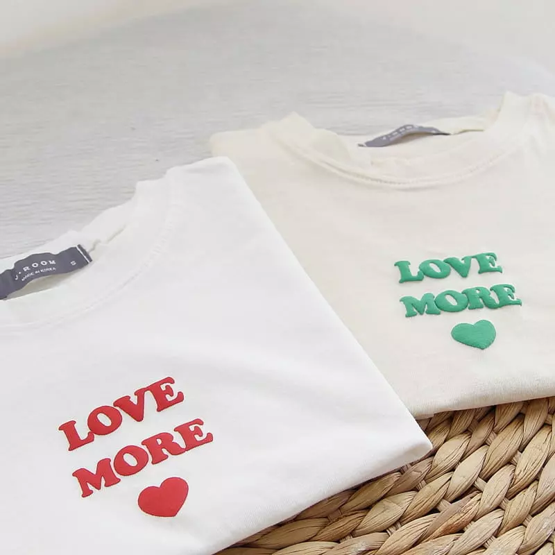 J-Room - Korean Children Fashion - #childofig - Love Paint Tee