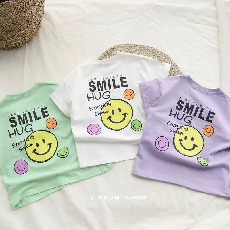 J-Room - Korean Children Fashion - #childofig - Hug Smile Tee - 12