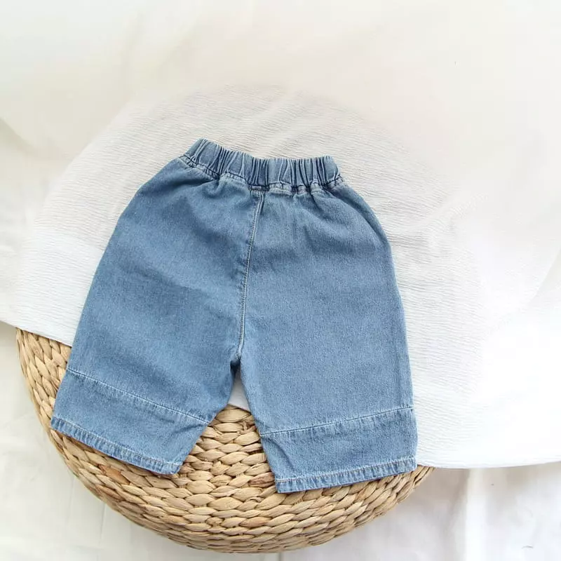 J-Room - Korean Children Fashion - #childofig - Slit Capri Jeans - 10
