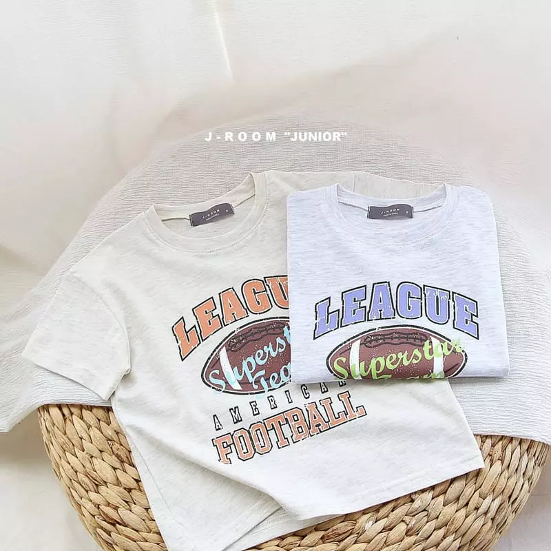 J-Room - Korean Children Fashion - #kidsshorts - Football Tee
