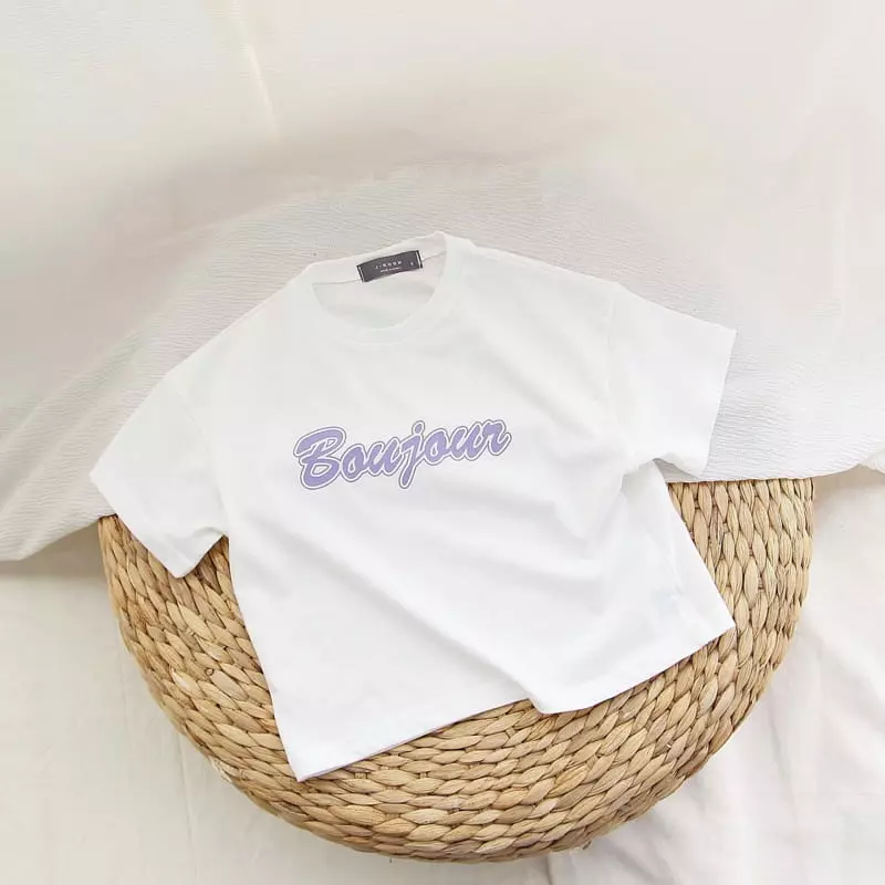 J-Room - Korean Children Fashion - #kidzfashiontrend - Bonjour Tee - 7