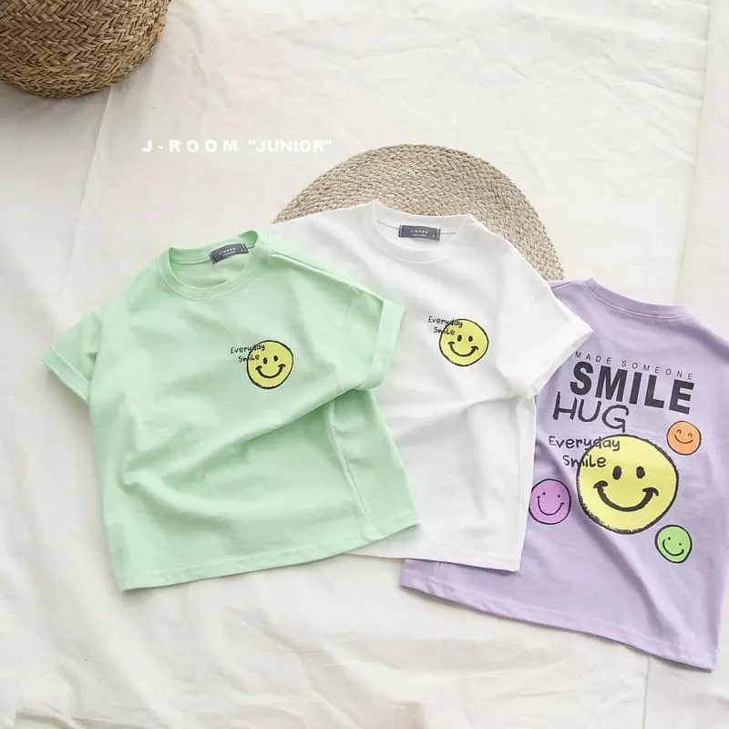 J-Room - Korean Children Fashion - #kidzfashiontrend - Hug Smile Tee - 3