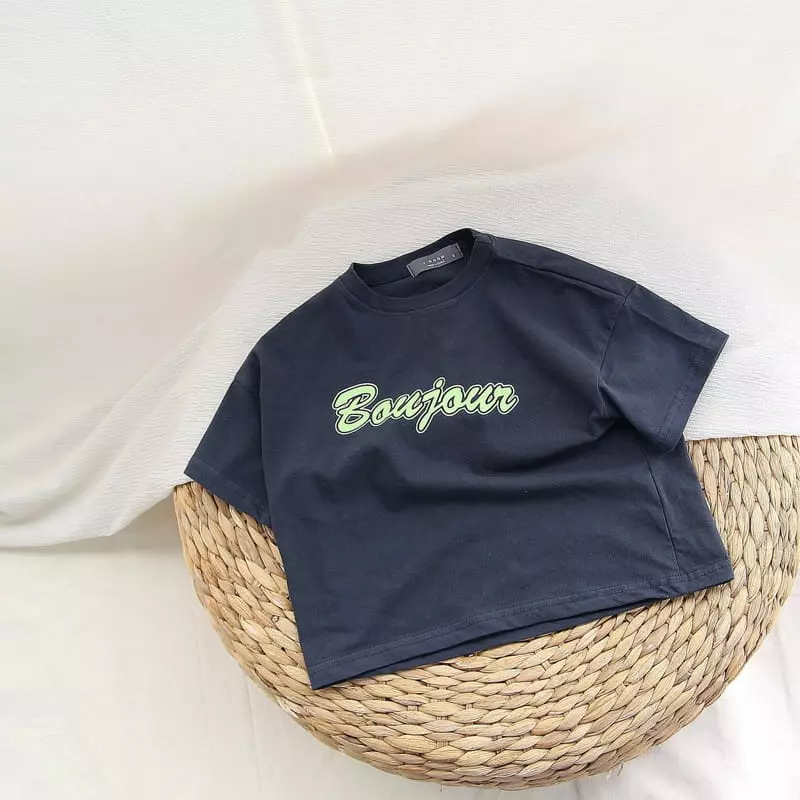 J-Room - Korean Children Fashion - #littlefashionista - Bonjour Tee - 9