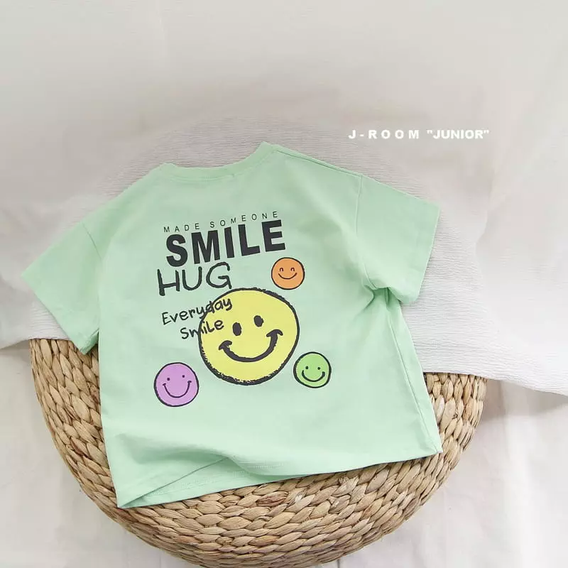 J-Room - Korean Children Fashion - #littlefashionista - Hug Smile Tee - 5