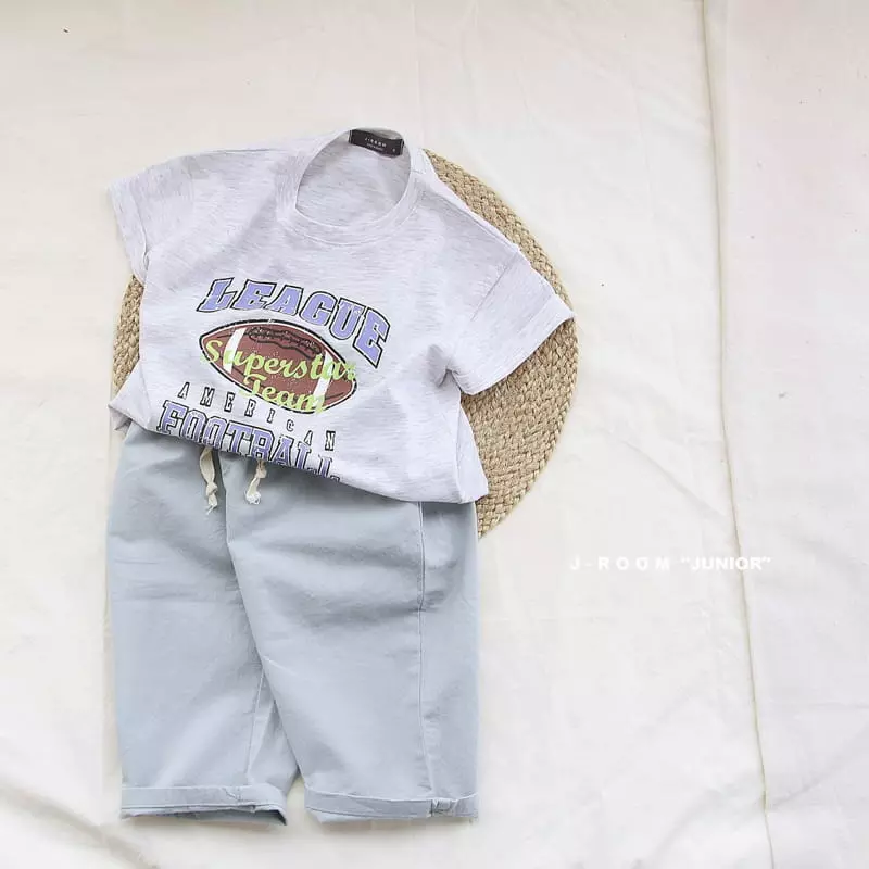 J-Room - Korean Children Fashion - #littlefashionista - Football Tee - 5