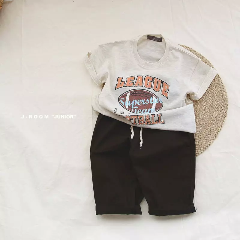 J-Room - Korean Children Fashion - #magicofchildhood - Football Tee - 6
