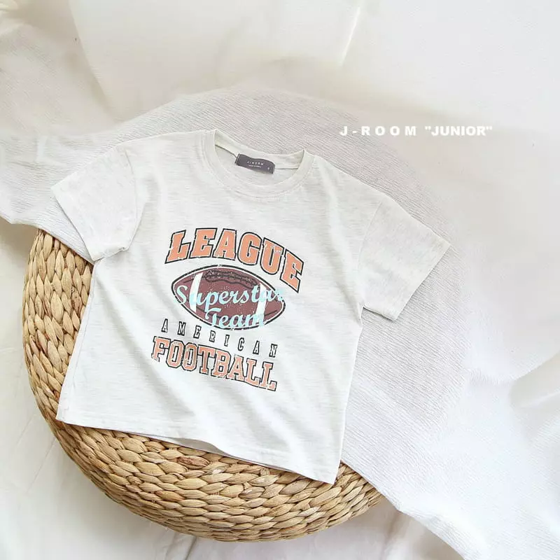 J-Room - Korean Children Fashion - #prettylittlegirls - Football Tee - 8