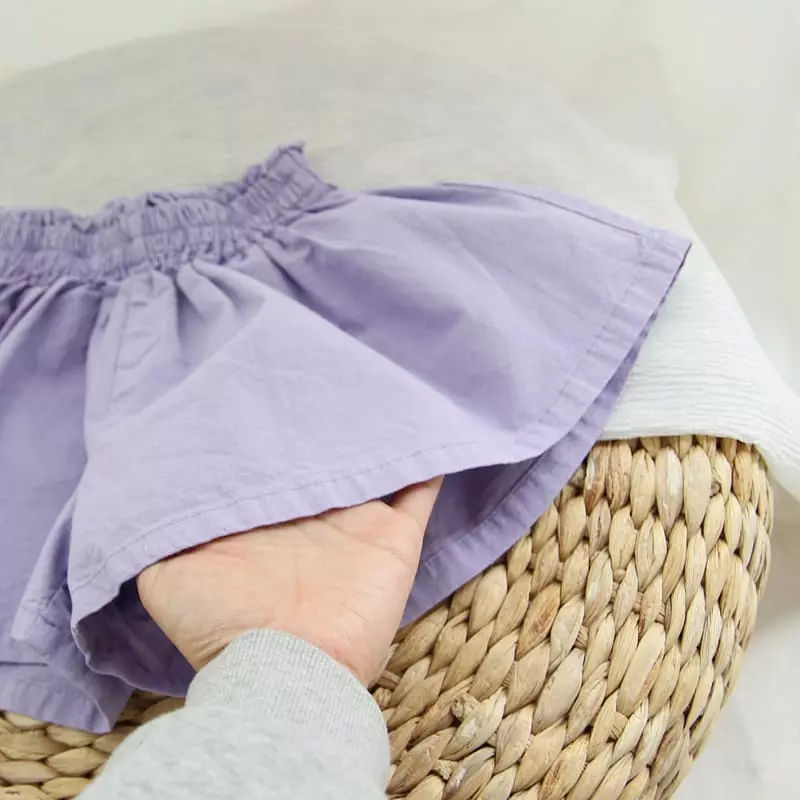 J-Room - Korean Children Fashion - #stylishchildhood - Wrinkle Skirt Pants - 10