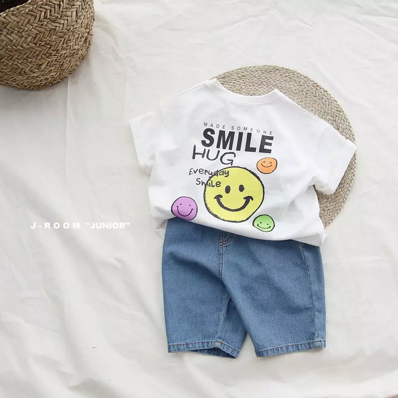 J-Room - Korean Children Fashion - #toddlerclothing - Hug Smile Tee - 10