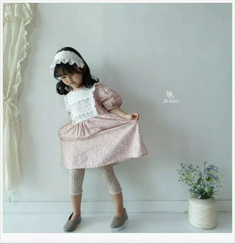 JM Snail - Korean Children Fashion - #Kfashion4kids - Lina Small Flower One-piece - 3