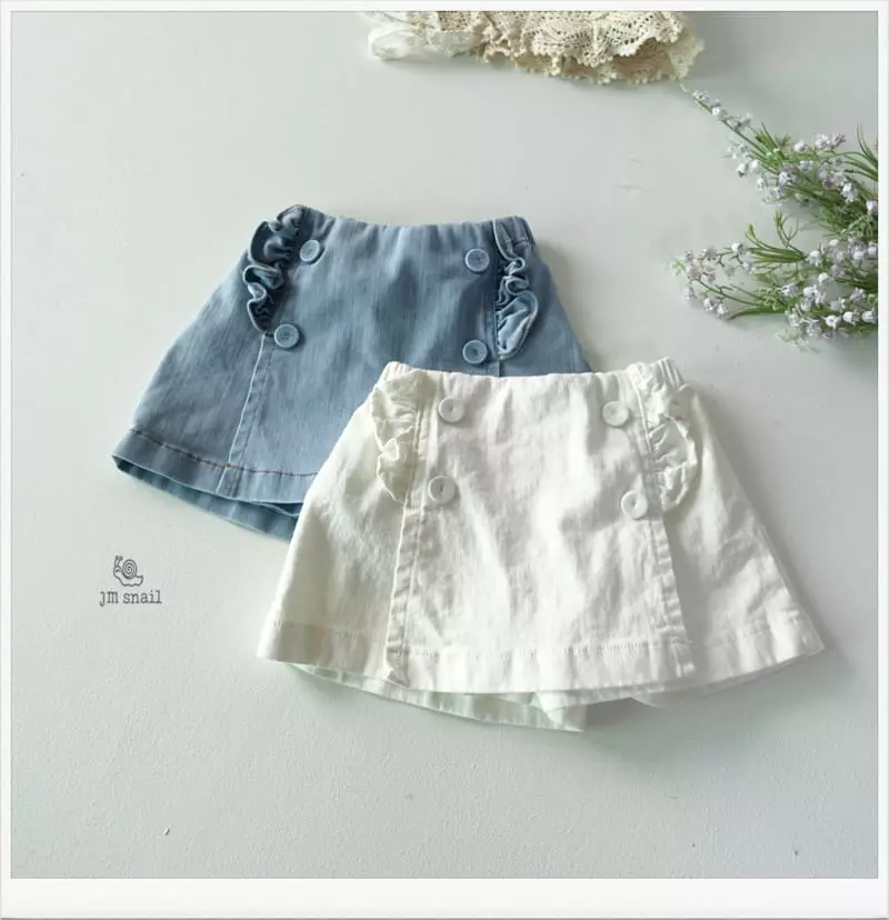 JM Snail - Korean Children Fashion - #Kfashion4kids - Frill Shorts