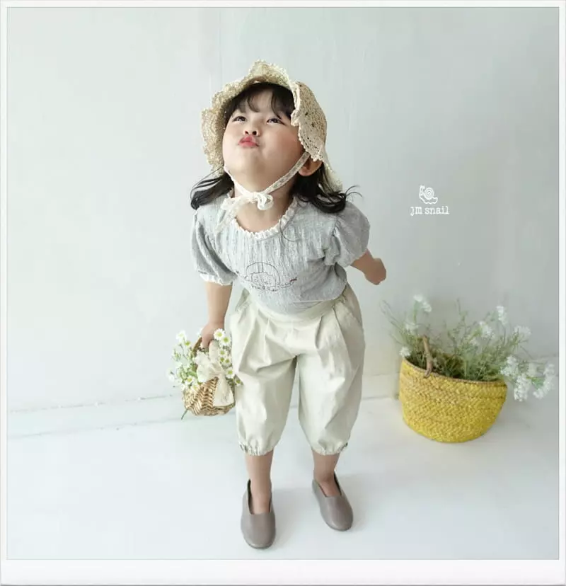 JM Snail - Korean Children Fashion - #Kfashion4kids - Canberra Span Bijou Pants - 12