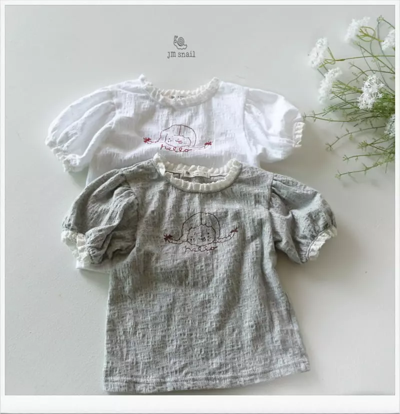 JM Snail - Korean Children Fashion - #Kfashion4kids - Ppi Ppi Tee - 6