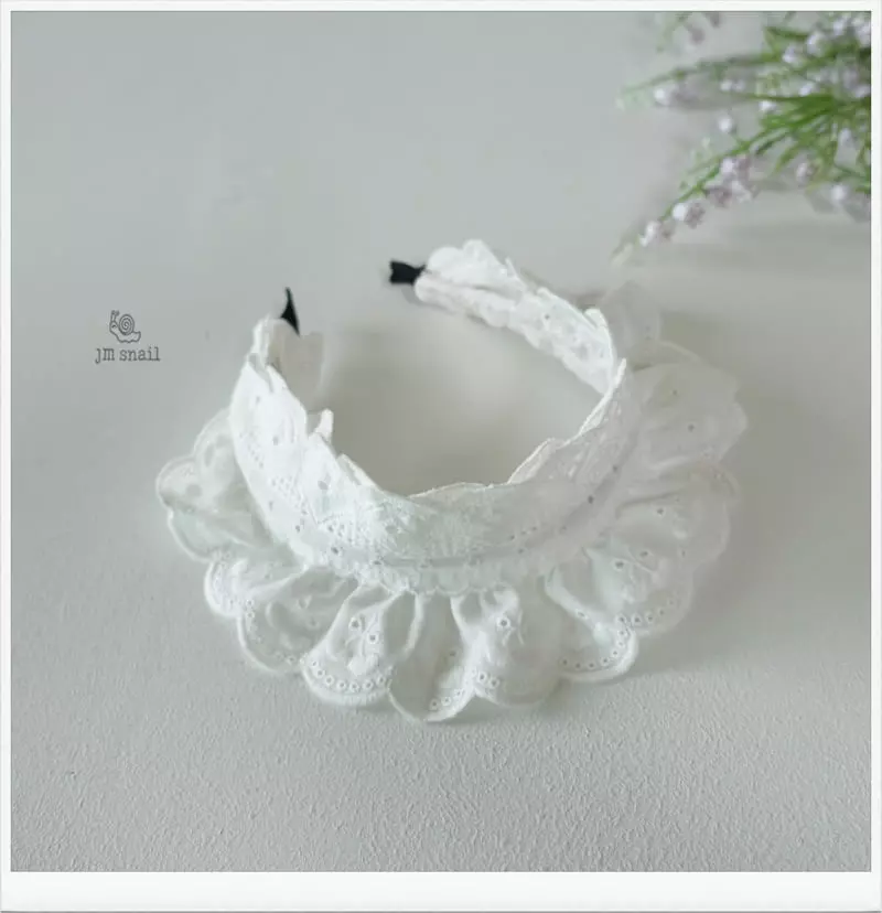 JM Snail - Korean Children Fashion - #Kfashion4kids - Lace Hairband