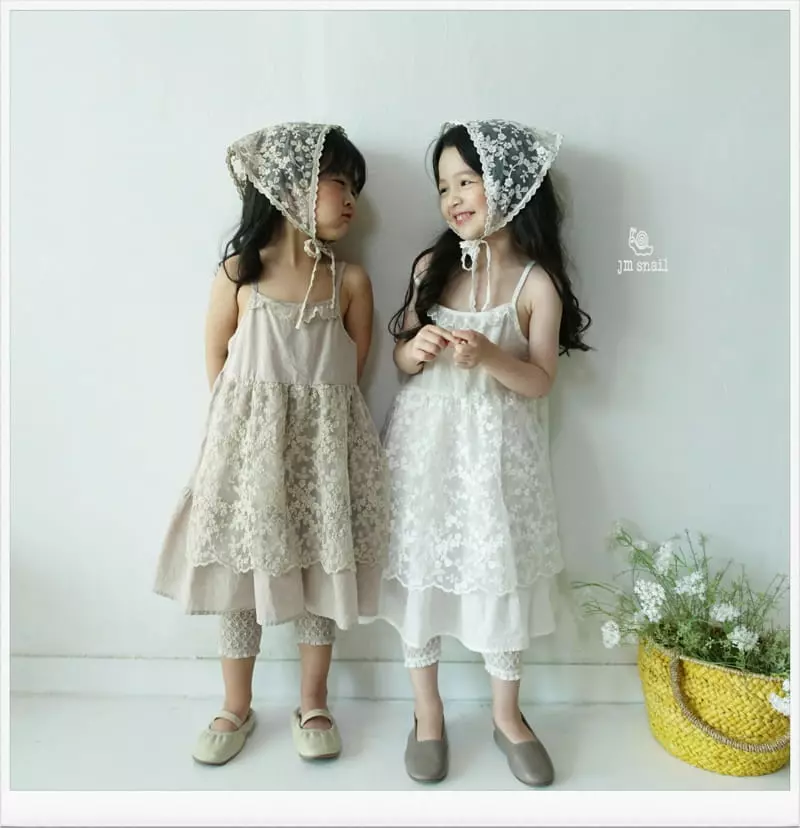 JM Snail - Korean Children Fashion - #childofig - Lace Punching Scarf - 6