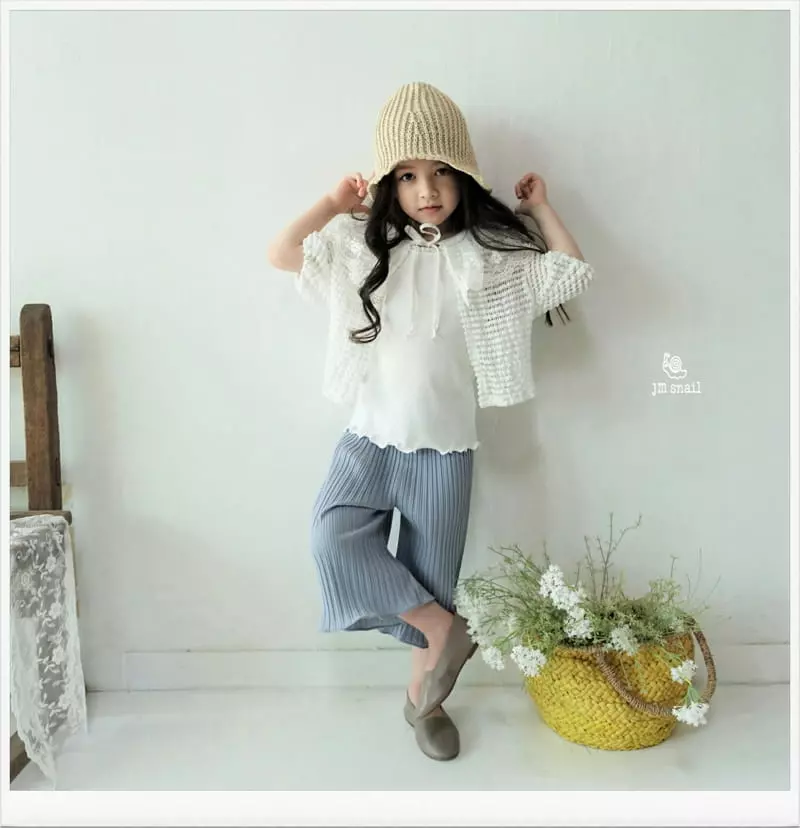 JM Snail - Korean Children Fashion - #designkidswear - Honey Bee Frill Cardigan - 2