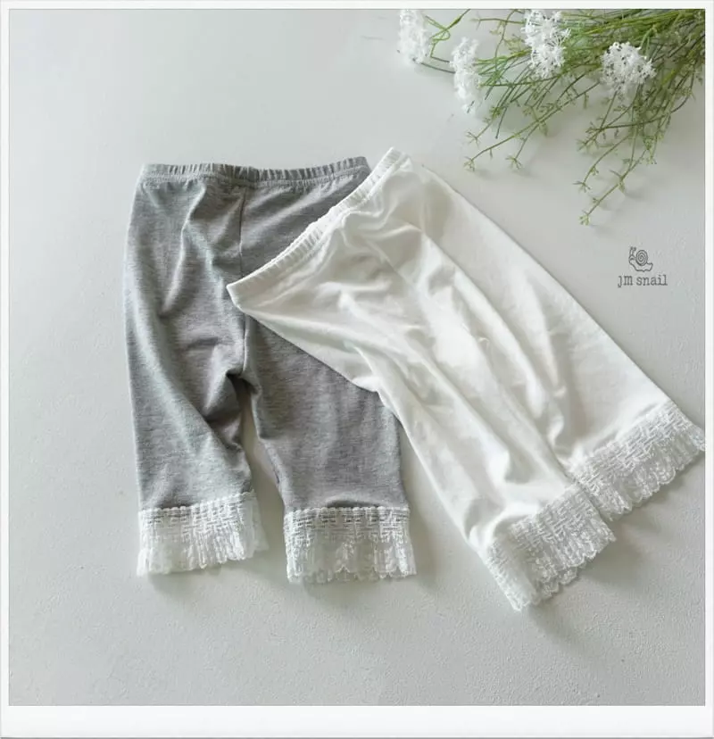 JM Snail - Korean Children Fashion - #designkidswear - Span Leggings - 2