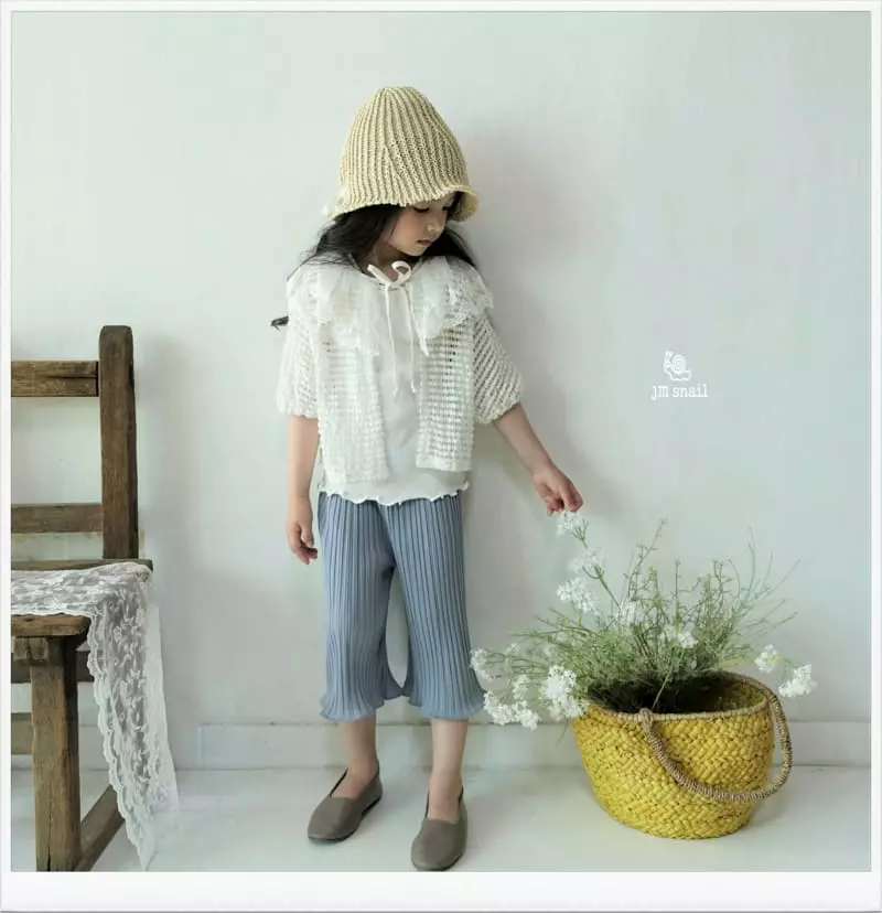 JM Snail - Korean Children Fashion - #discoveringself - Honey Bee Frill Cardigan - 3