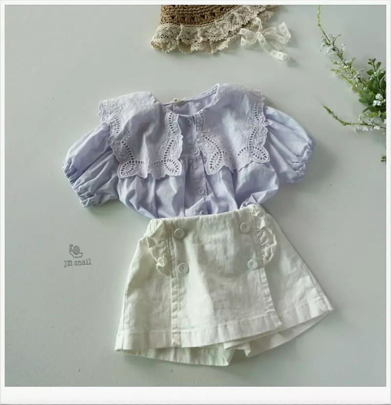 JM Snail - Korean Children Fashion - #discoveringself - Frill Shorts - 12
