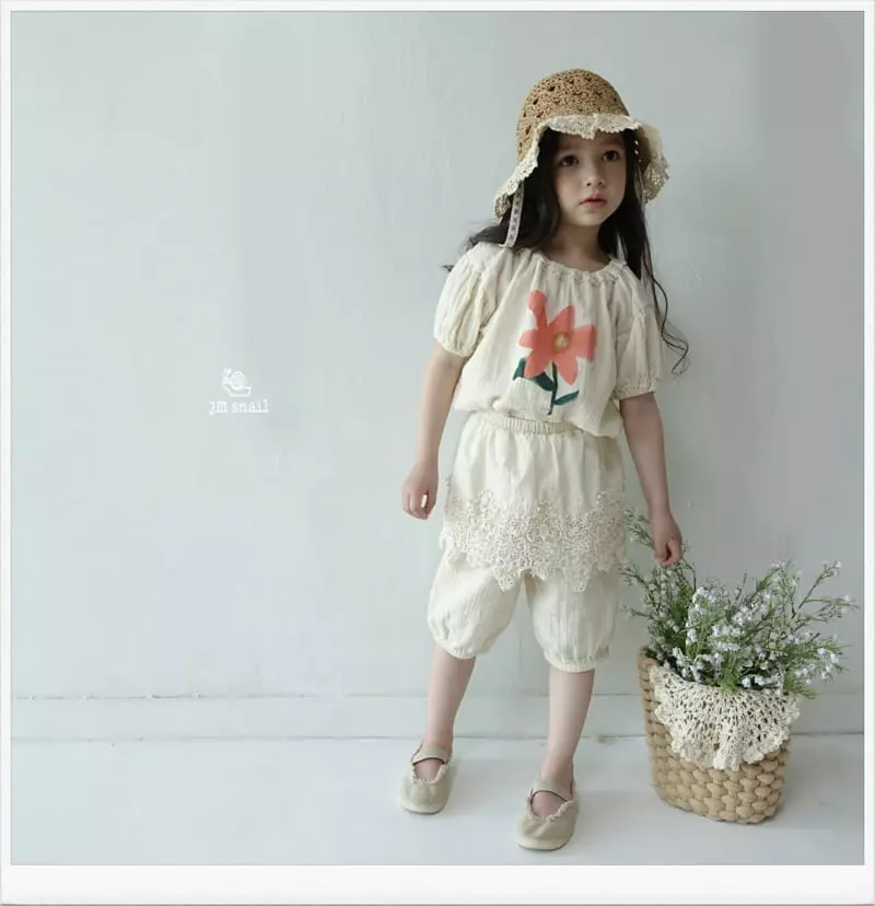 JM Snail - Korean Children Fashion - #discoveringself - Yoru Lace Pants - 10