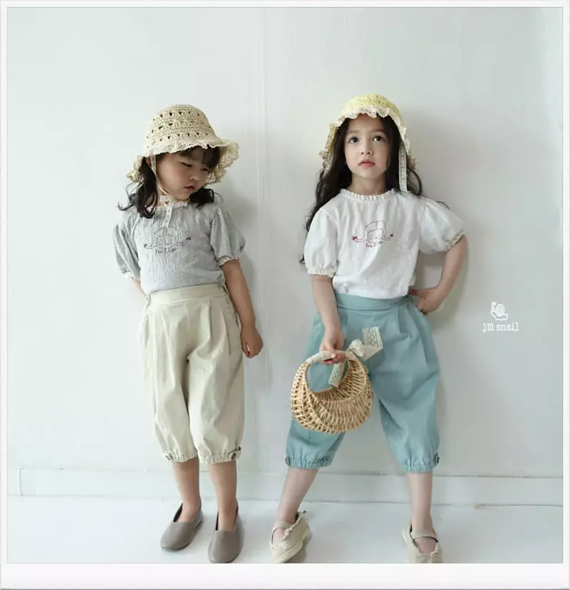 JM Snail - Korean Children Fashion - #discoveringself - Canberra Span Bijou Pants - 7