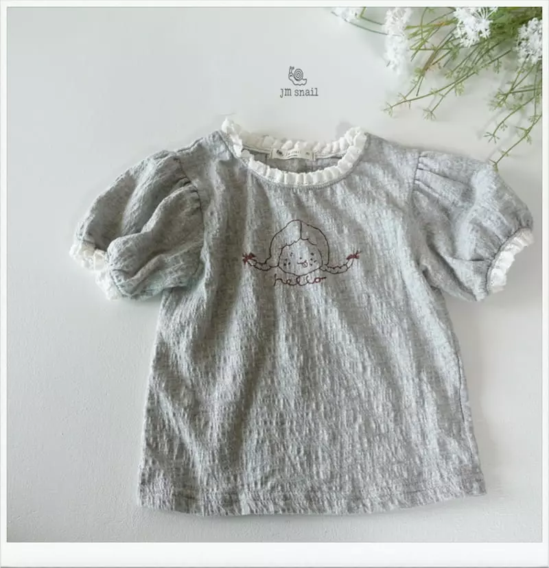 JM Snail - Korean Children Fashion - #fashionkids - Ppi Ppi Tee - 2