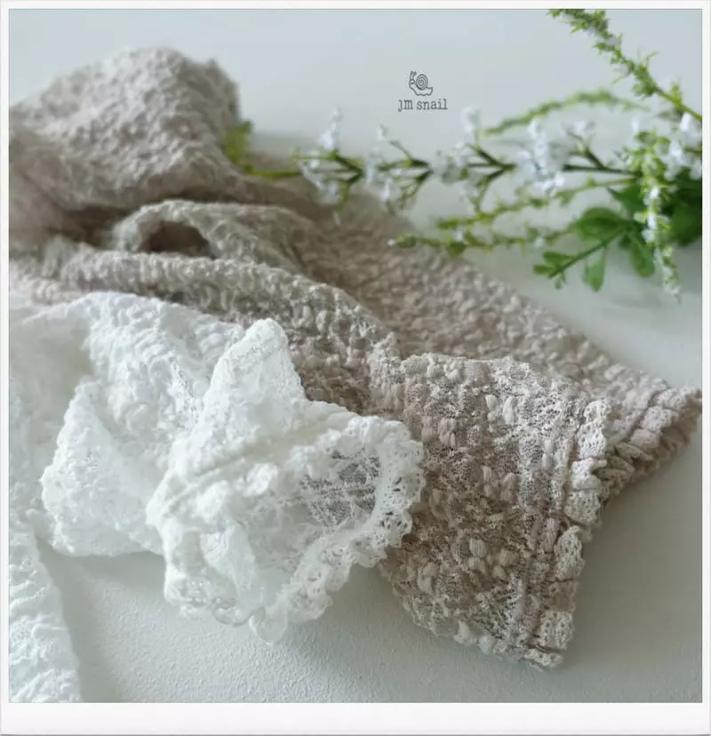 JM Snail - Korean Children Fashion - #kidsshorts - Lace Leggings - 3